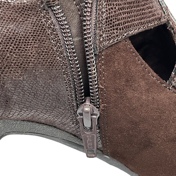 AEROSOLES Brown Animal Print Slingback Heels Women's Size 8 - Picture 8 of 16